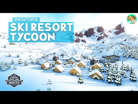 SNOWTOPIA - Our own Ski Resort - Early Access Test Gameplay