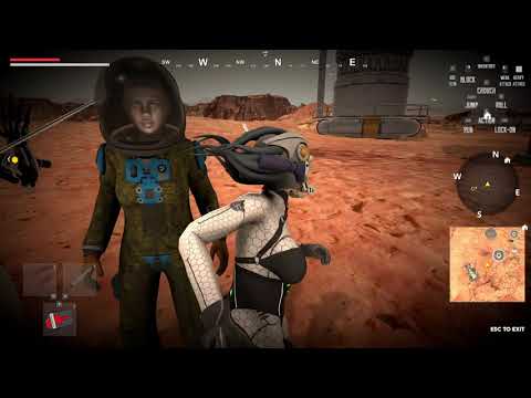 Outcast in Mars Gameplay (PC Game)