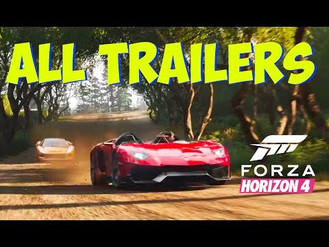 Forza Horizon 4 ALL TRAILERS